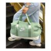 Bolsa Feminina Casual Verde Tecido Premium Alca Ombro