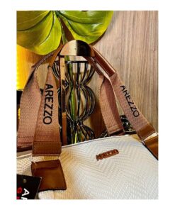 Alternative view of Bolsa Feminina Weekender Viagem Arezzo Trancada Espacosa